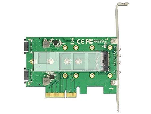 Maršrutizatorius „Delock“ PCIe 3.0 x4 valdiklis - 2x M.2 SATA (89518)