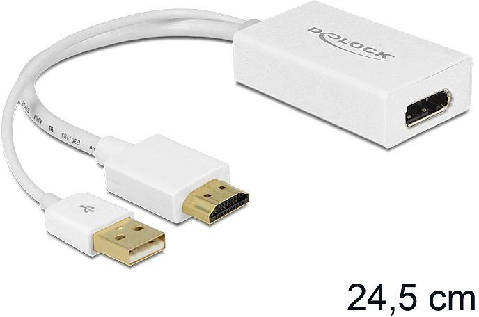 DELOCK Adapterkabel HDMI-A St > Displayport Buchse