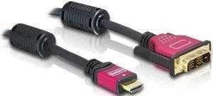 Delock High Speed HDMI kabelis, HDMI A kištukas > DVI kištukas 3 m