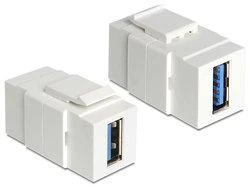 Delock Modulis Keystone USB 3.0 A(F)A(F)