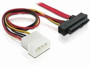 Delock Cable mini SAS SFF-8087 > 4 x SAS SFF-8482 + Galia 50 cm