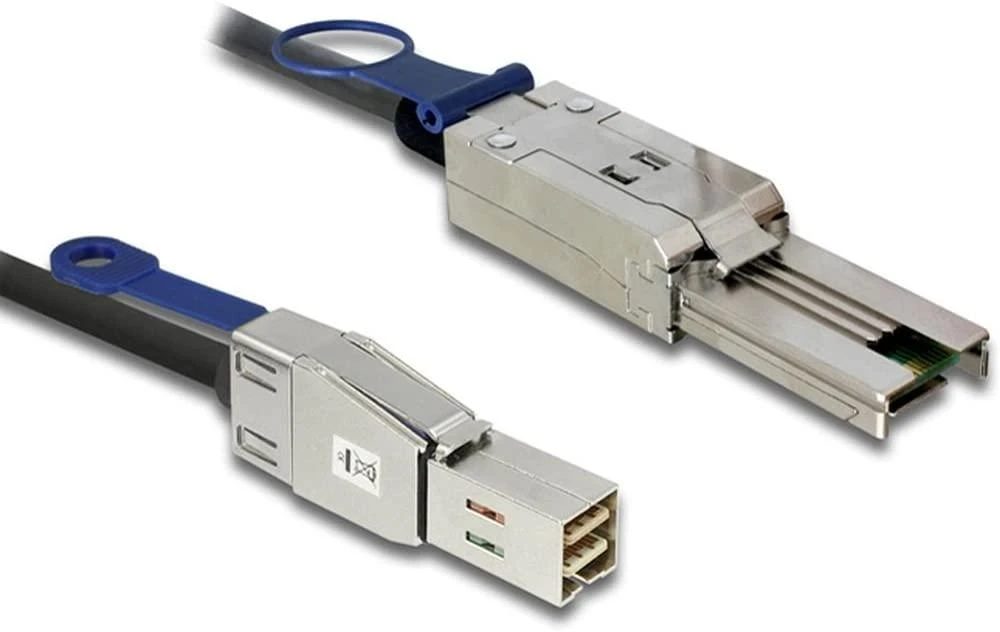 DELOCK cable mini SAS HD SFF-8644 > mini SAS 26 Pin SFF-8088 2 m