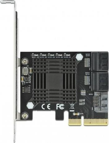 DLC DeLOCK 90498 sąsajos plokštė / adapteris Vidinis SATA
