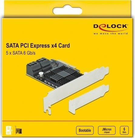 DLC DeLOCK 90498 sąsajos plokštė / adapteris Vidinis SATA