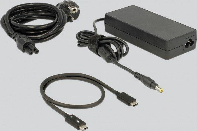 „Delock Thunderbolt 3“ prijungimo stotelė 5K – HDMI / USB 3.0 / USB-C / SD / LAN