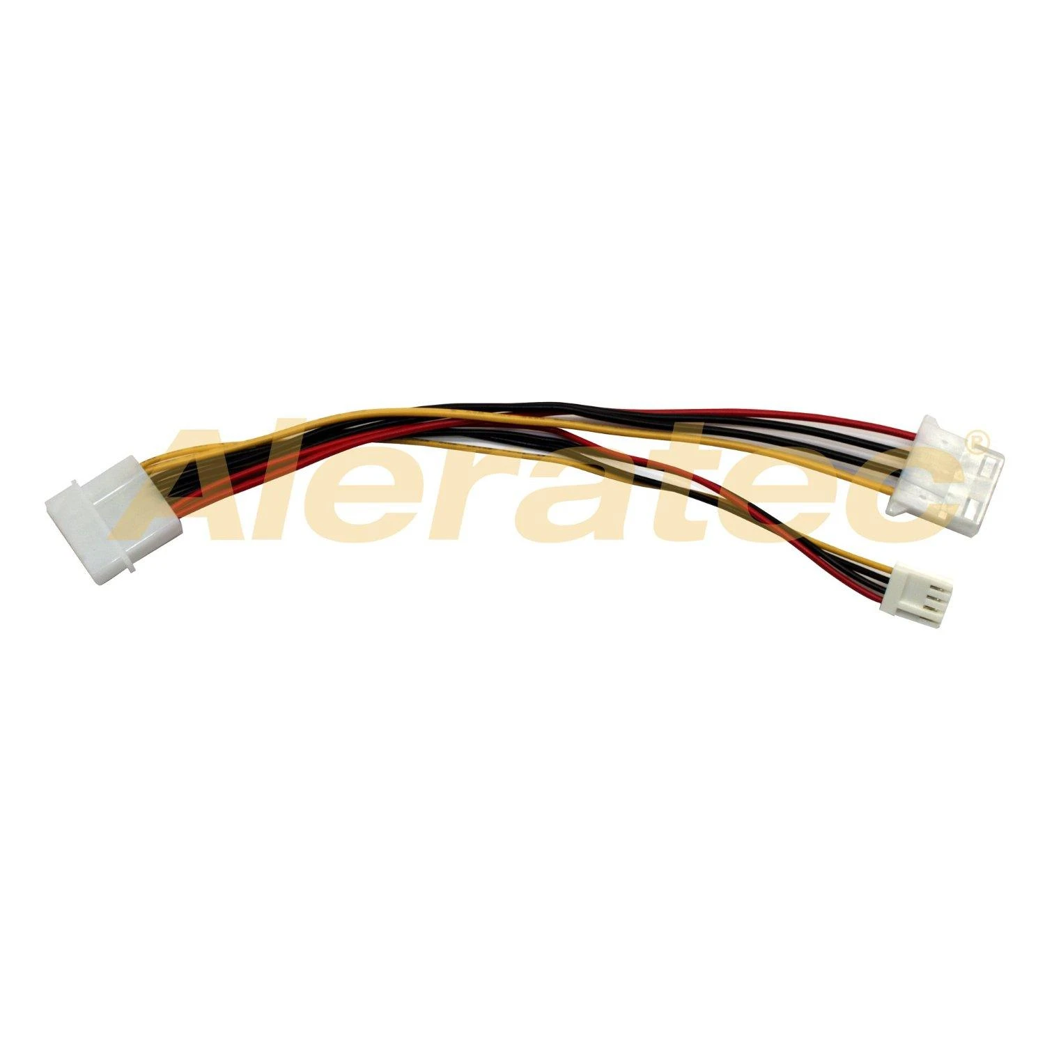 Delock Molex x2 – 4 kontaktų 0,2 m daugiaspalvis (82111)