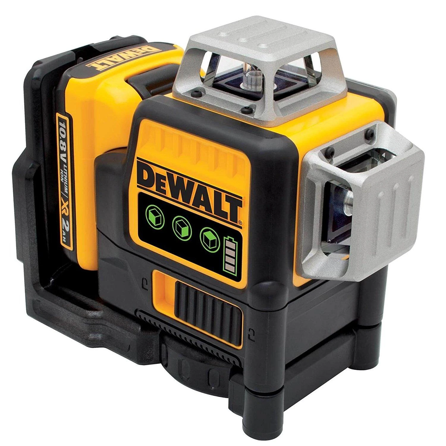 Dewalt kryžminių linijų lazeris DCE089D1G-QW, žalias