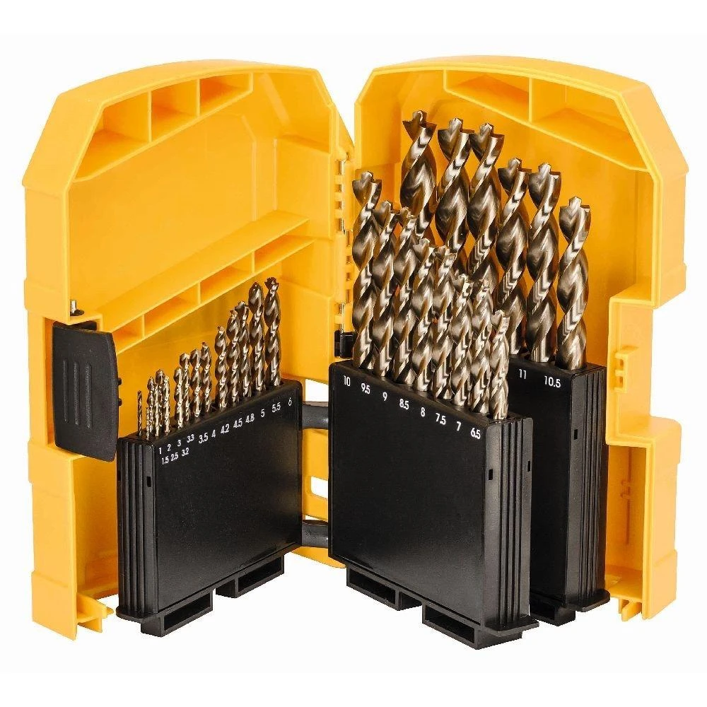 Grąžtas Grąžtų komplektas metalui DeWalt DT4957-QZ; 1-13 mm; 29 vnt.