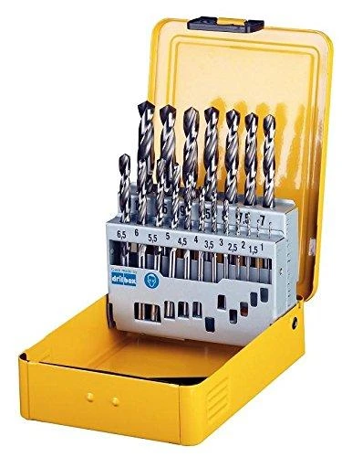 Grąžtas Grąžtų komplektas metalui DeWalt HSS-G; 1-10 mm; 19 vnt.