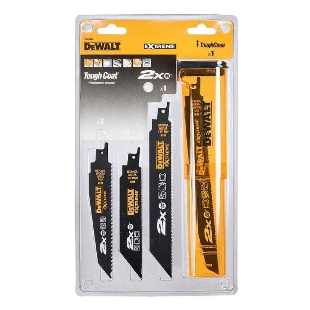 Pjūklelių komplektas DeWalt DT2444-QZ; 152/203/228 mm; 6 vnt.