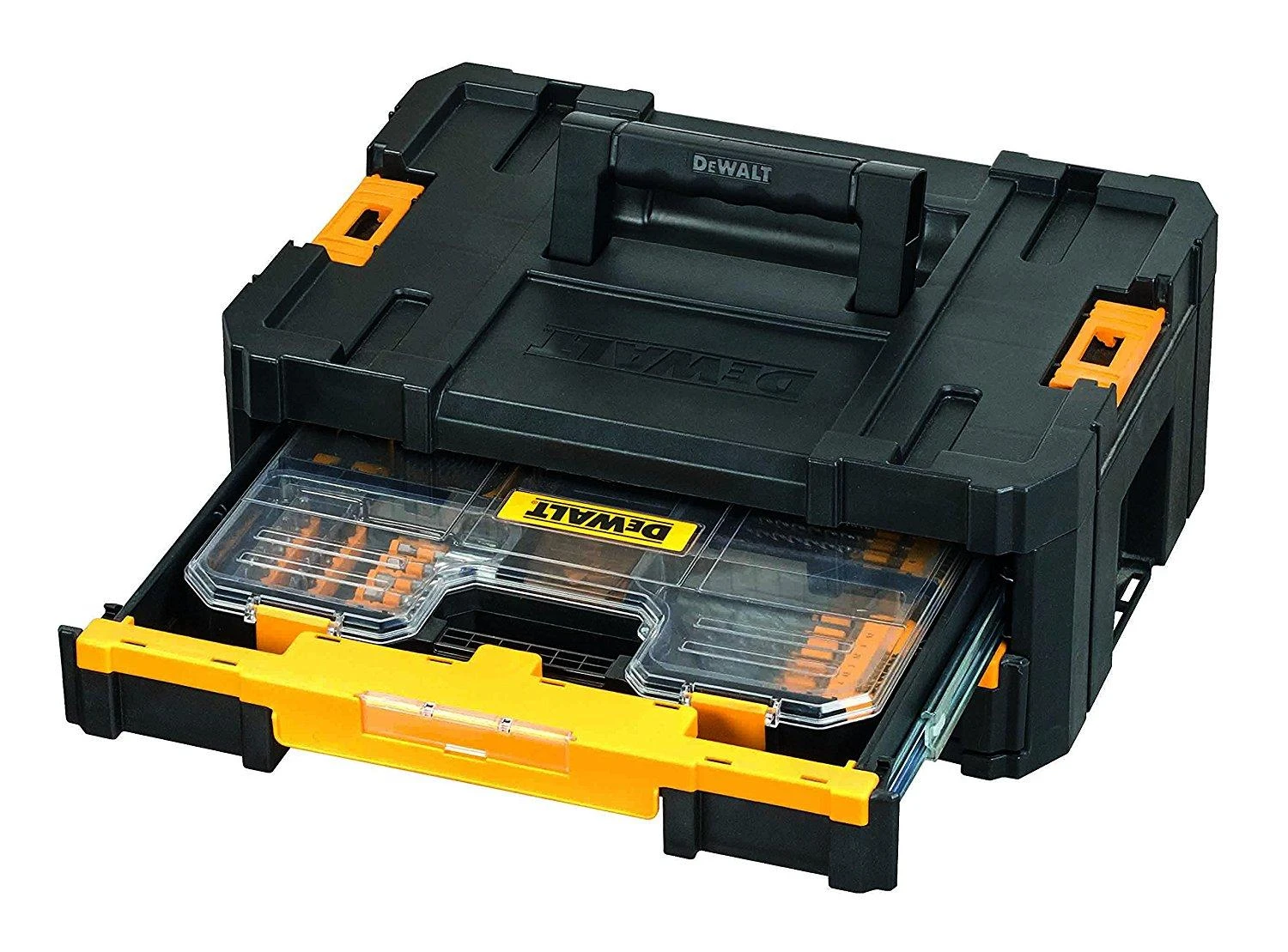 Grąžtų rinkinys Dewalt T-Stak DT1569, 100 dalių