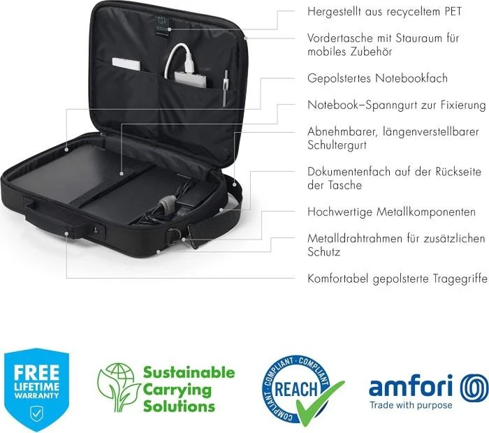 DICOTA Eco Multi BASE 13-14.1inch