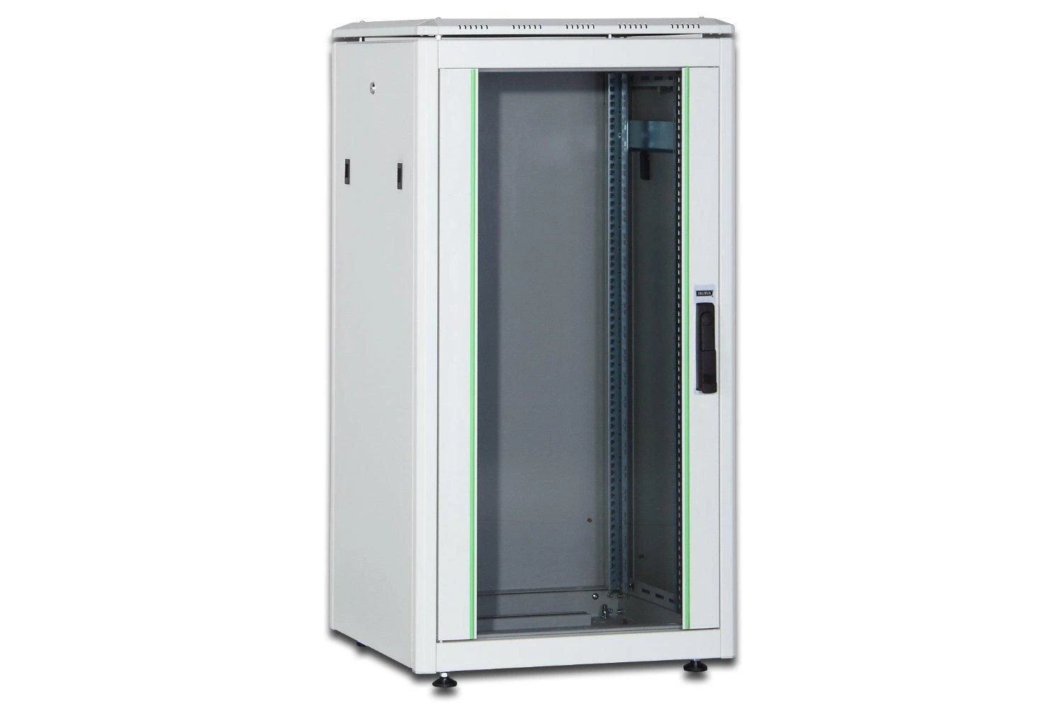 DIGITUS Netzwerkschrank Unique 26HE 1342x600x1000mm grau (Speditionsversand)