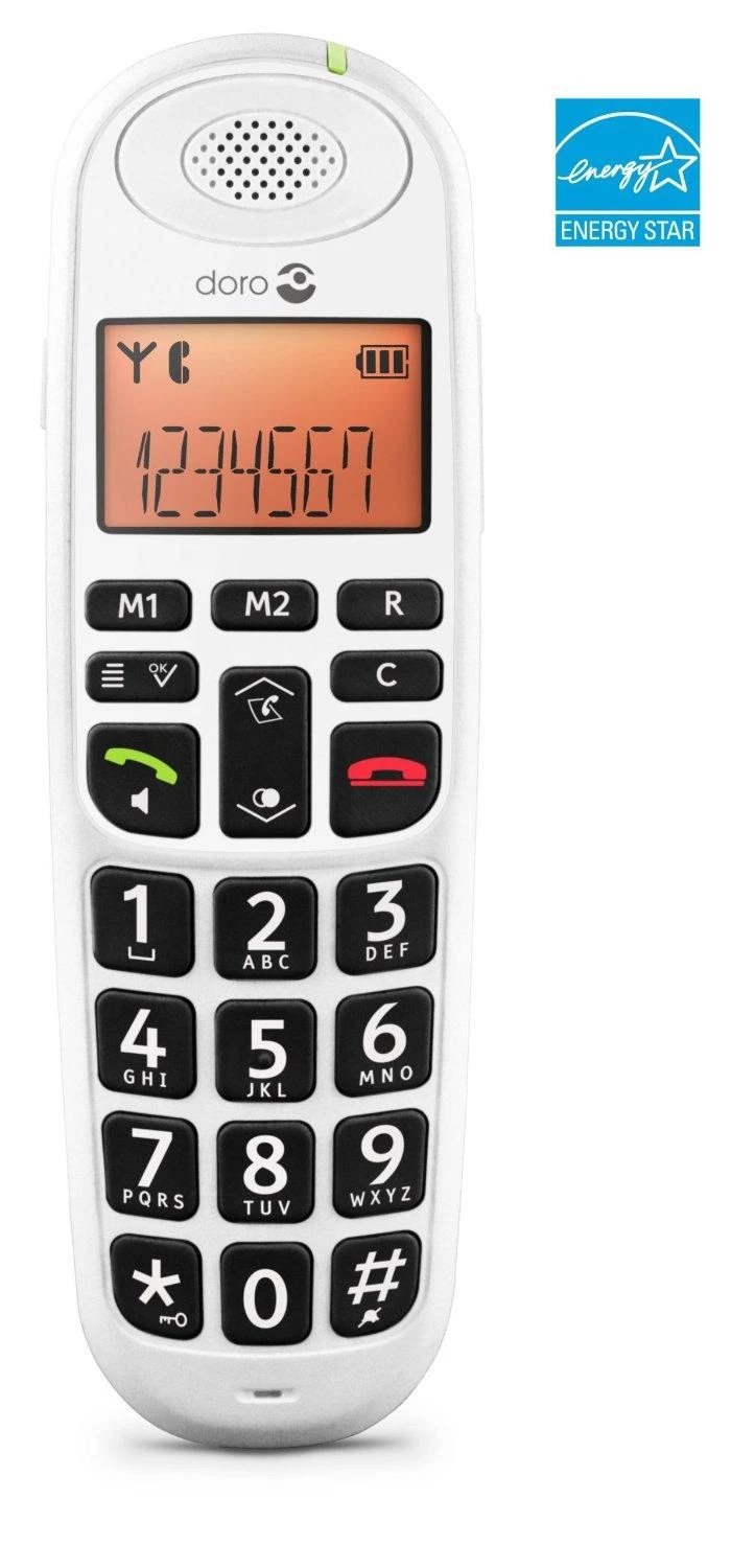 Išmanusis telefonas Doro PhoneEasy 100w Baltas