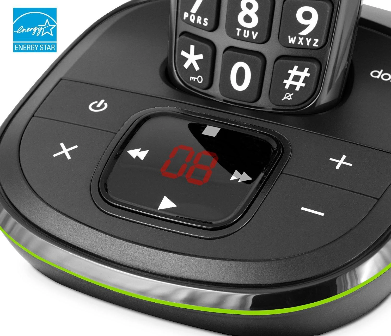 Išmanusis telefonas Doro PhoneEasy 105wr Duo juodas