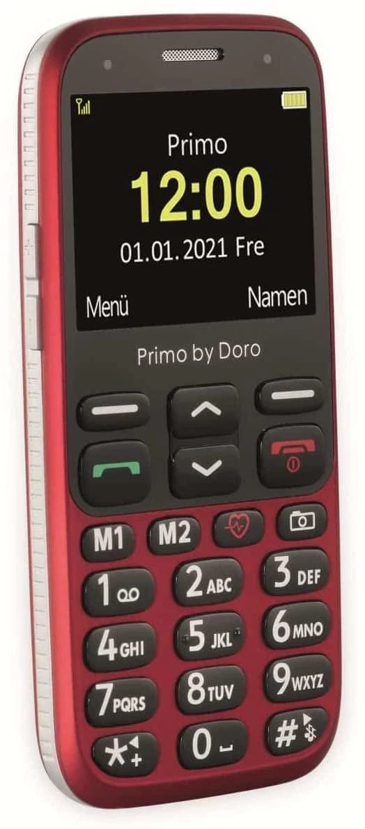 Išmanusis telefonas Doro Primo 368 Raudona