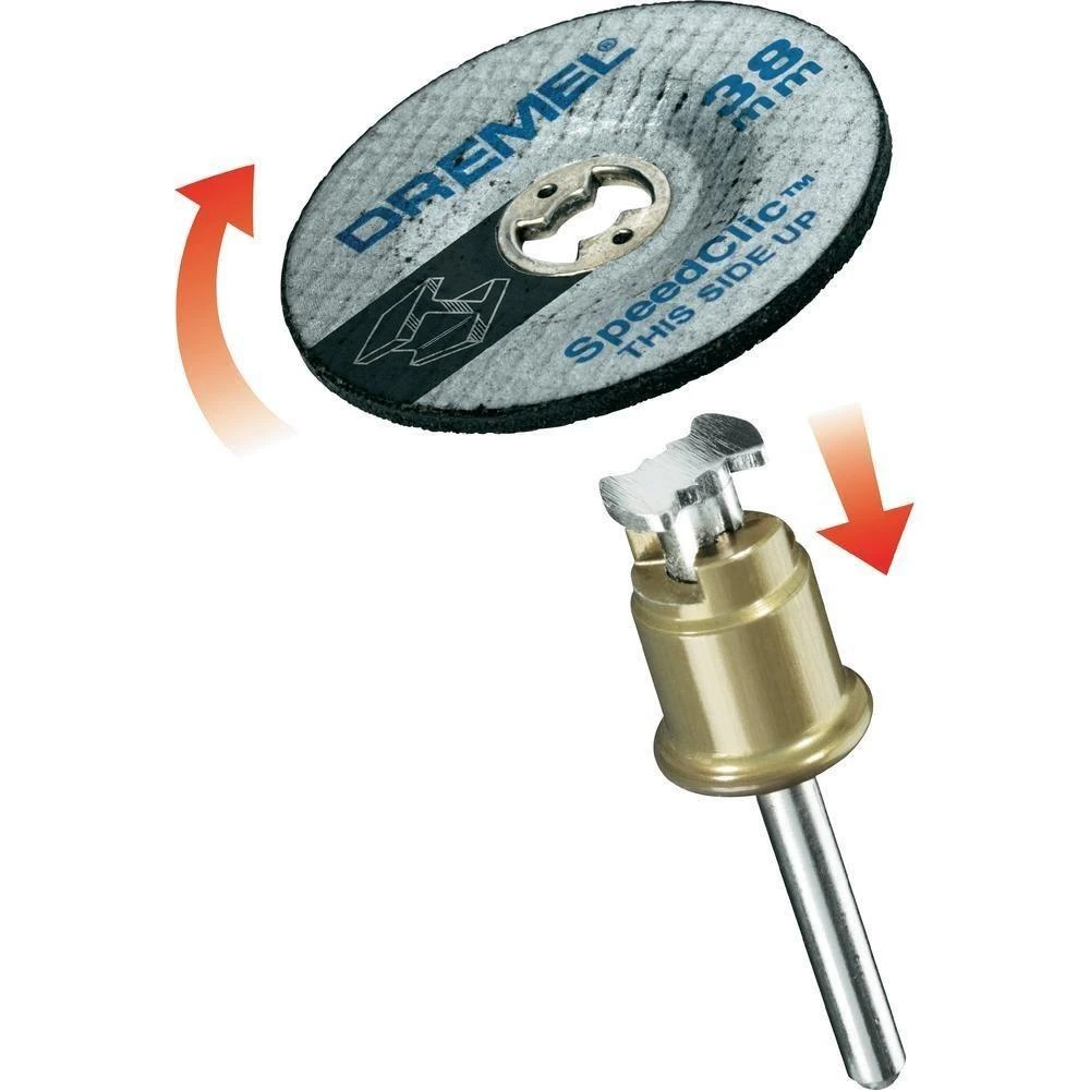 Dremel Šlifavimo diskas K60, 30mm, 3,2mm, 6vnt