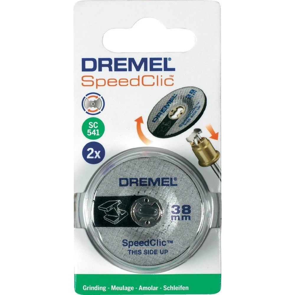 Dremel Šlifavimo diskas K60, 30mm, 3,2mm, 6vnt