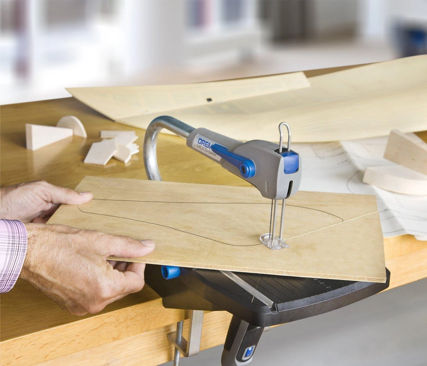 Bosch Dremel Moto-Saw šoninio pjovimo pjūklelis, 5vnt