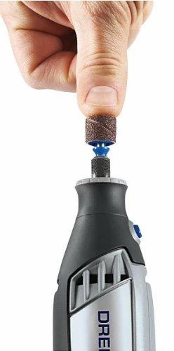 Dremel Šlifuojamasis būgnas su koteliu ir šlifavimo juosta