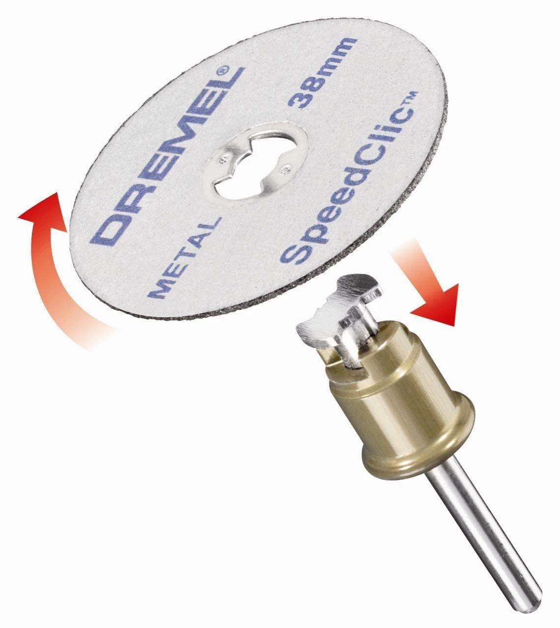 Dremel Pj. diskai D38mm su koteliu (2+1)