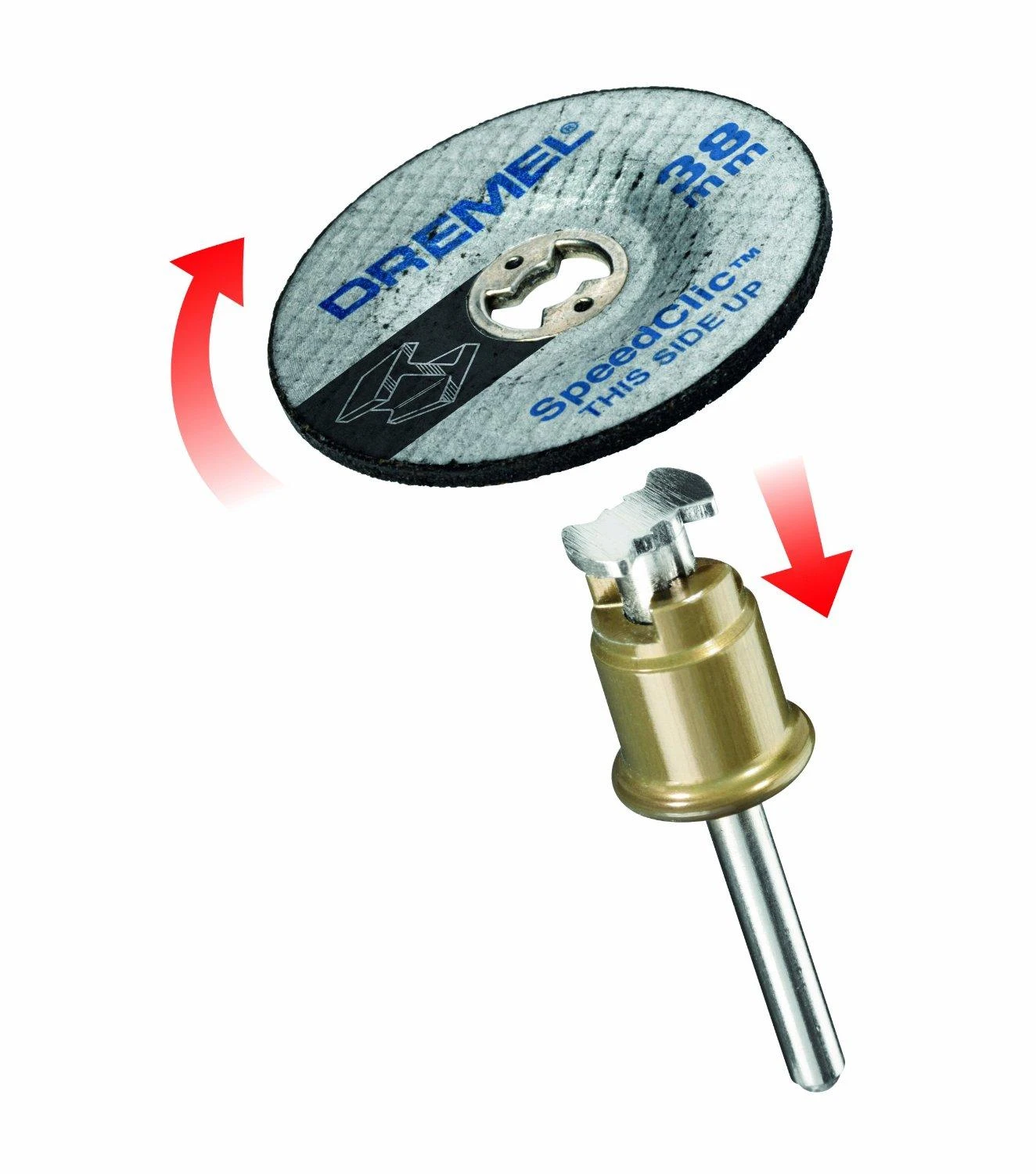 Dremel Šlifavimo diskas 38mm, 3,2mm, 2vnt