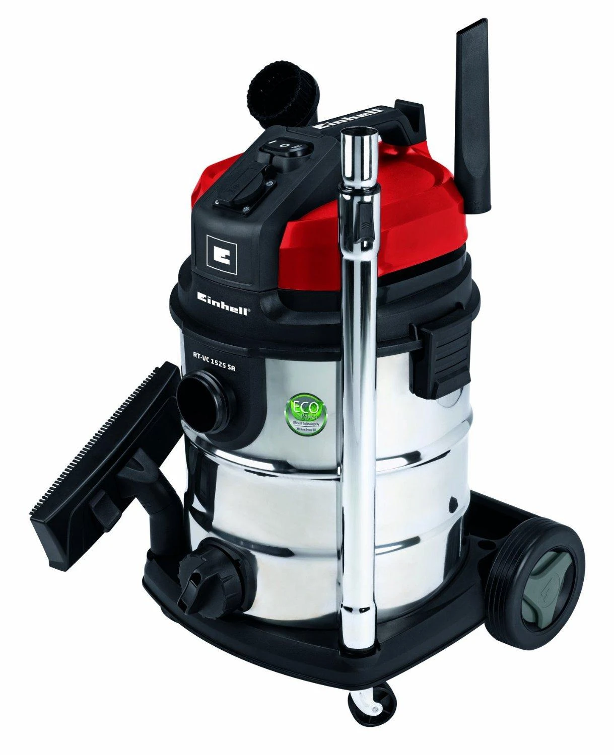 Dulkių siurblys Einhell TE-VC 1925 SA - 2600 W - Drum vacuum - Dry&wet - Dust bag - 25 L - 72 dB
