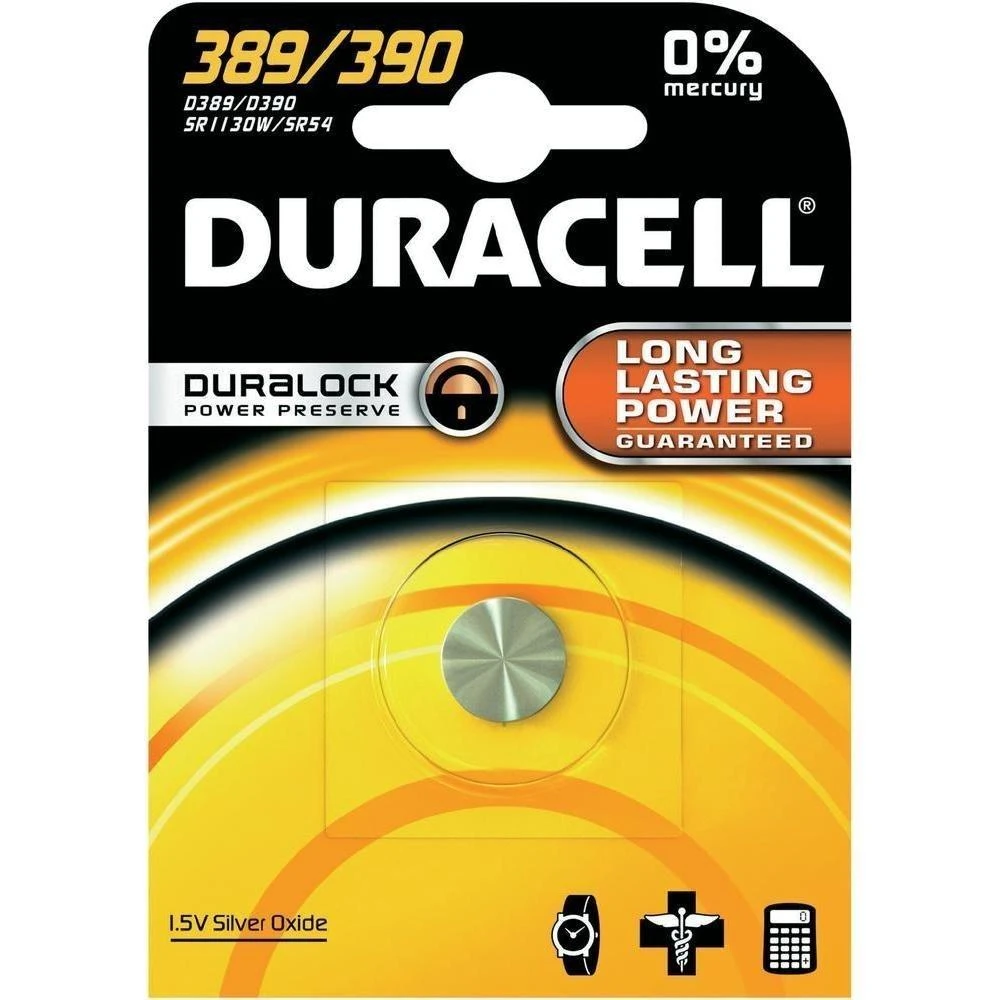 Duracell 389/390 Vienkartinė baterija Sidabro oksidas (S)