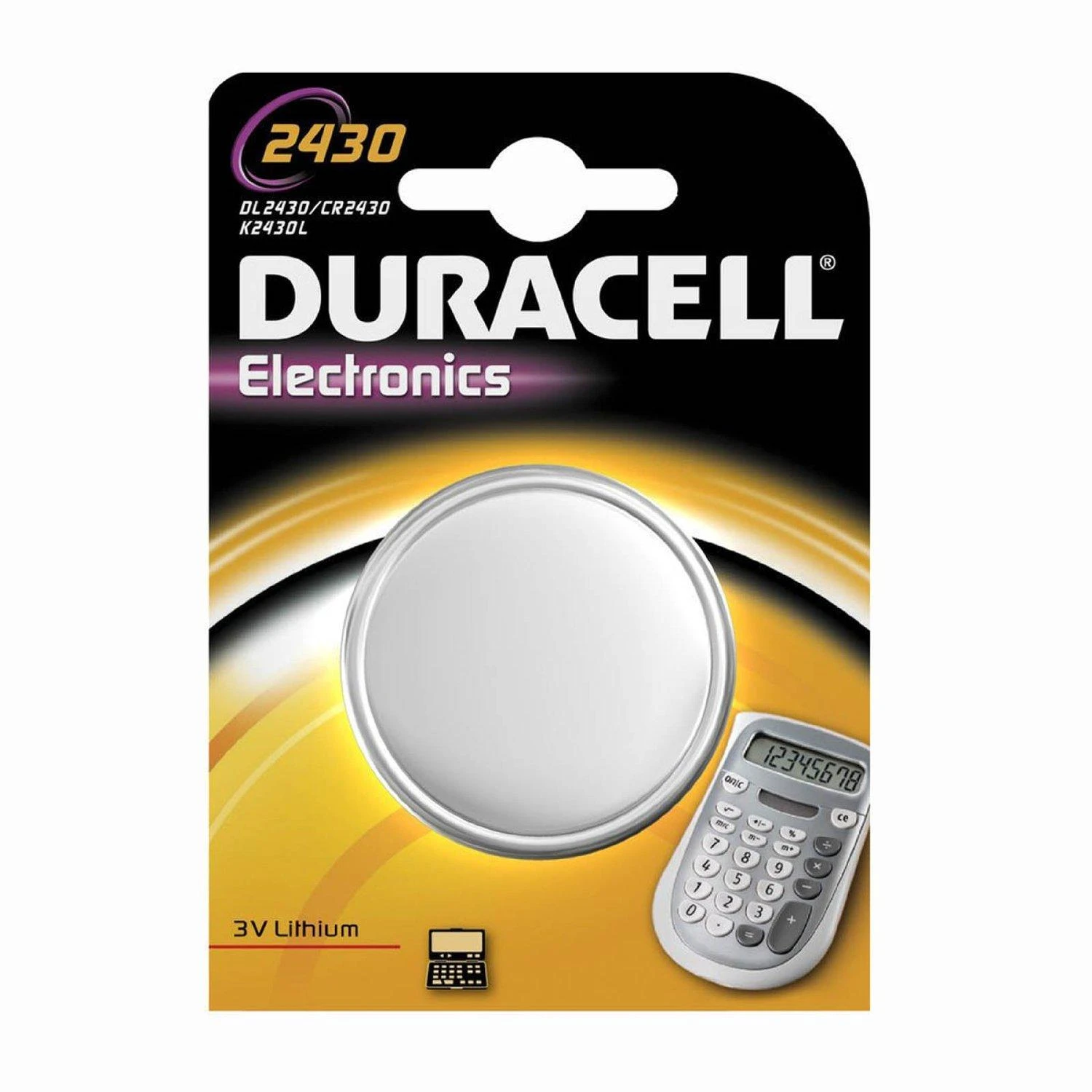 Duracell DL2430 Vienkartinė baterija Litis