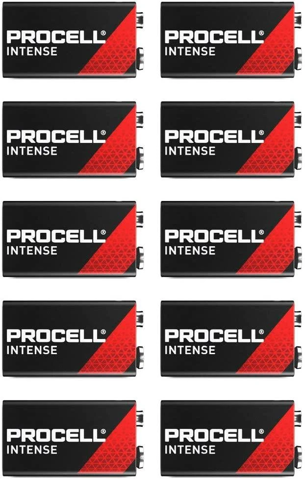 Elementas Duracell Procell 9V (MN1604; 6LR61) 9V, krona, šarminis, 1 vnt