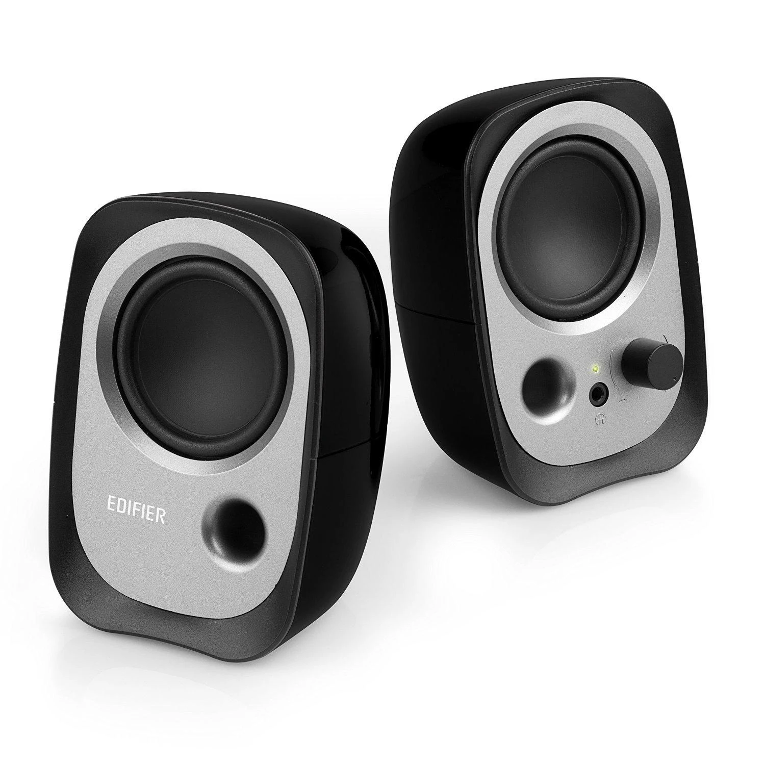 Kompiuterio kolonėlės Edifier R12U 2.0, 4 W, Juodos/Pilkos spalvos
