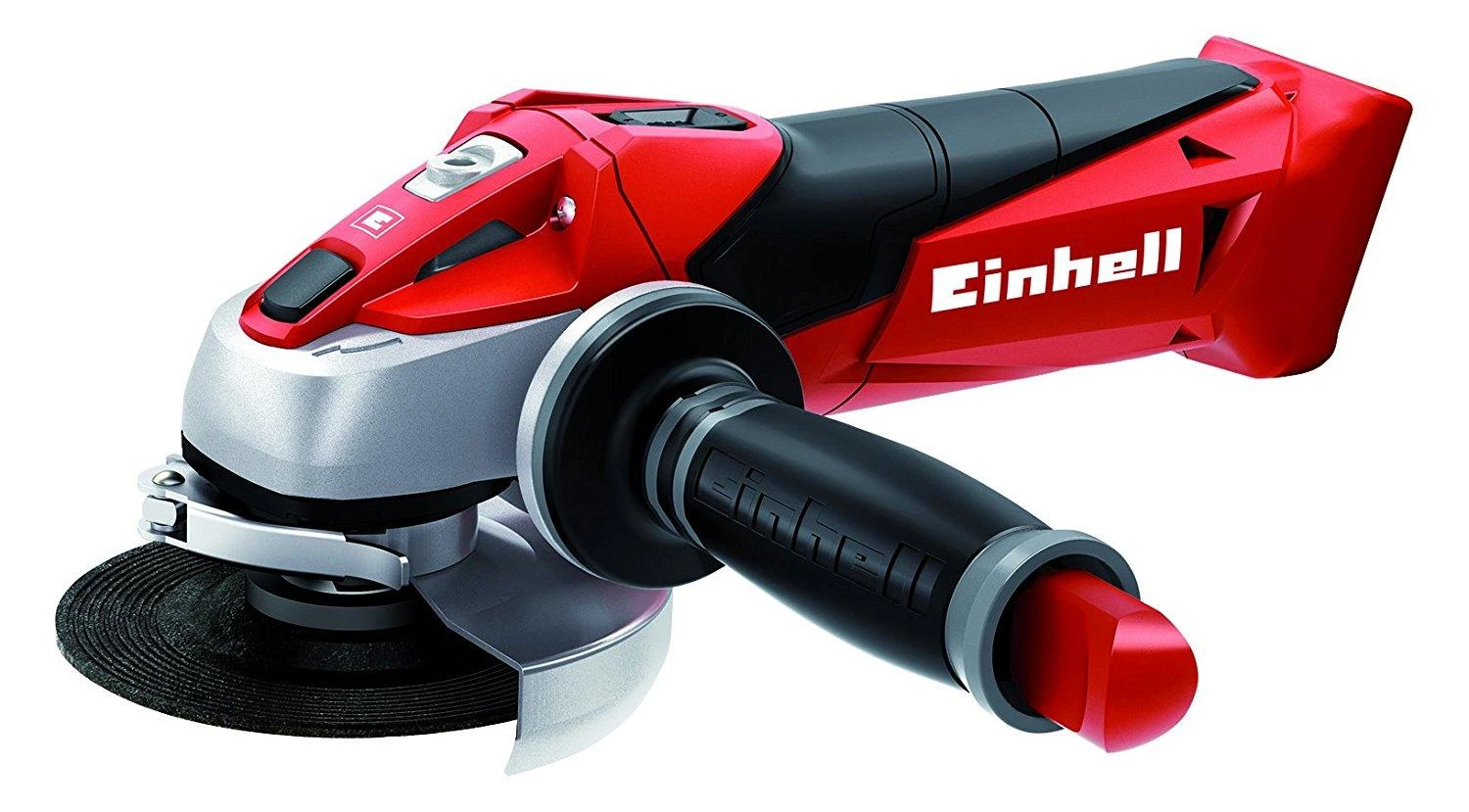Einhell kampinis šlifuoklis TE-AG 18/115 Li be akumuliatoriaus ir kroviklio