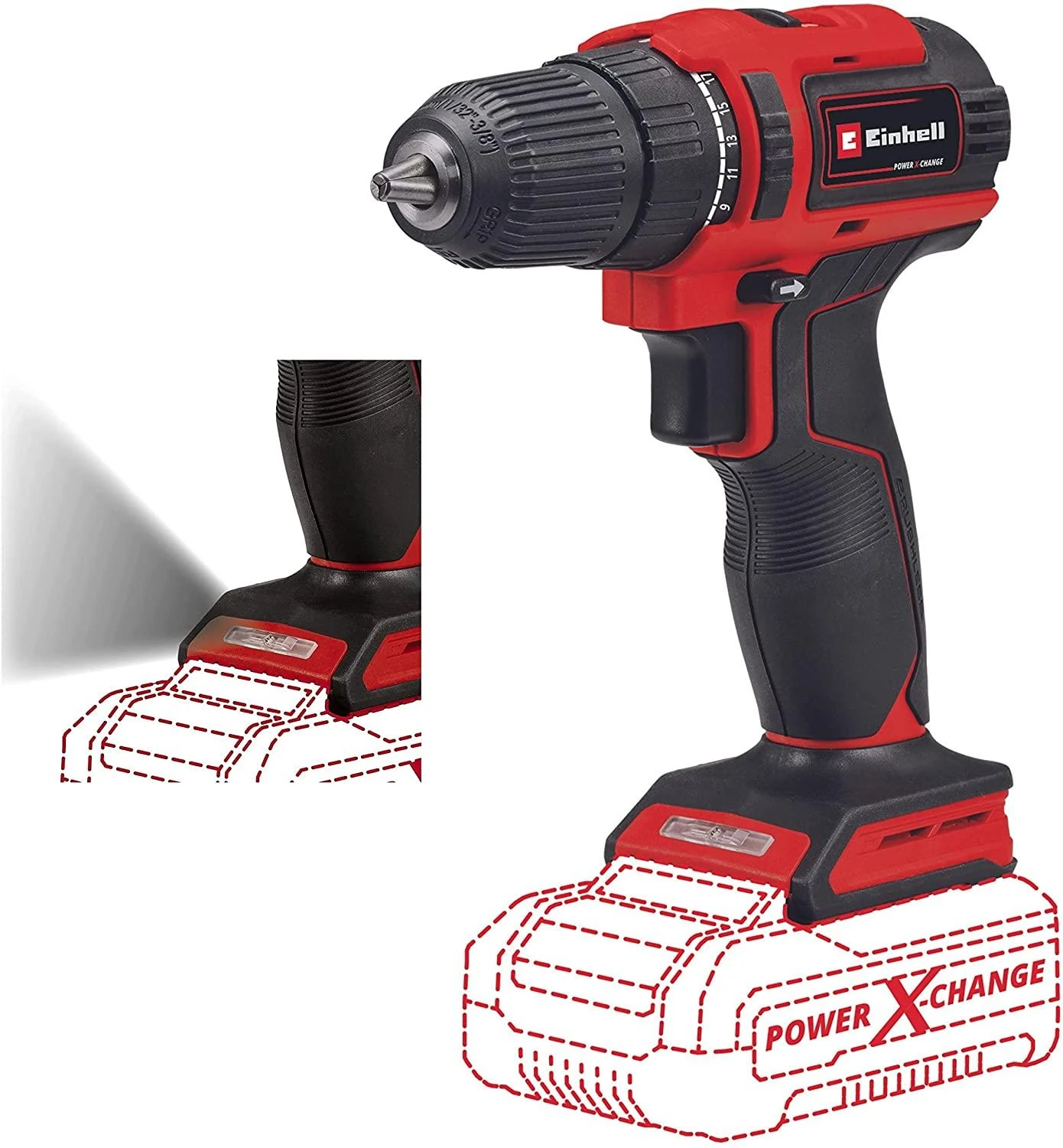 Gręžtuvas - Einhell 18/40 Li Bl Solo