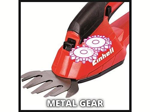 Einhell žolės ir krūmų žirklės GE-CG 18 Li - 10 cm - 20 cm - 18 V, be akumuliatoriaus ir kroviklio