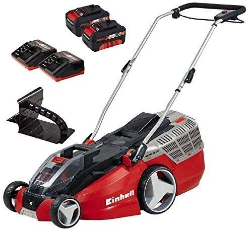 Akumuliatorinė žoliapjovė Einhell GE-CM 43 Li M Kit (2 x 4,0 Ah) AKU
