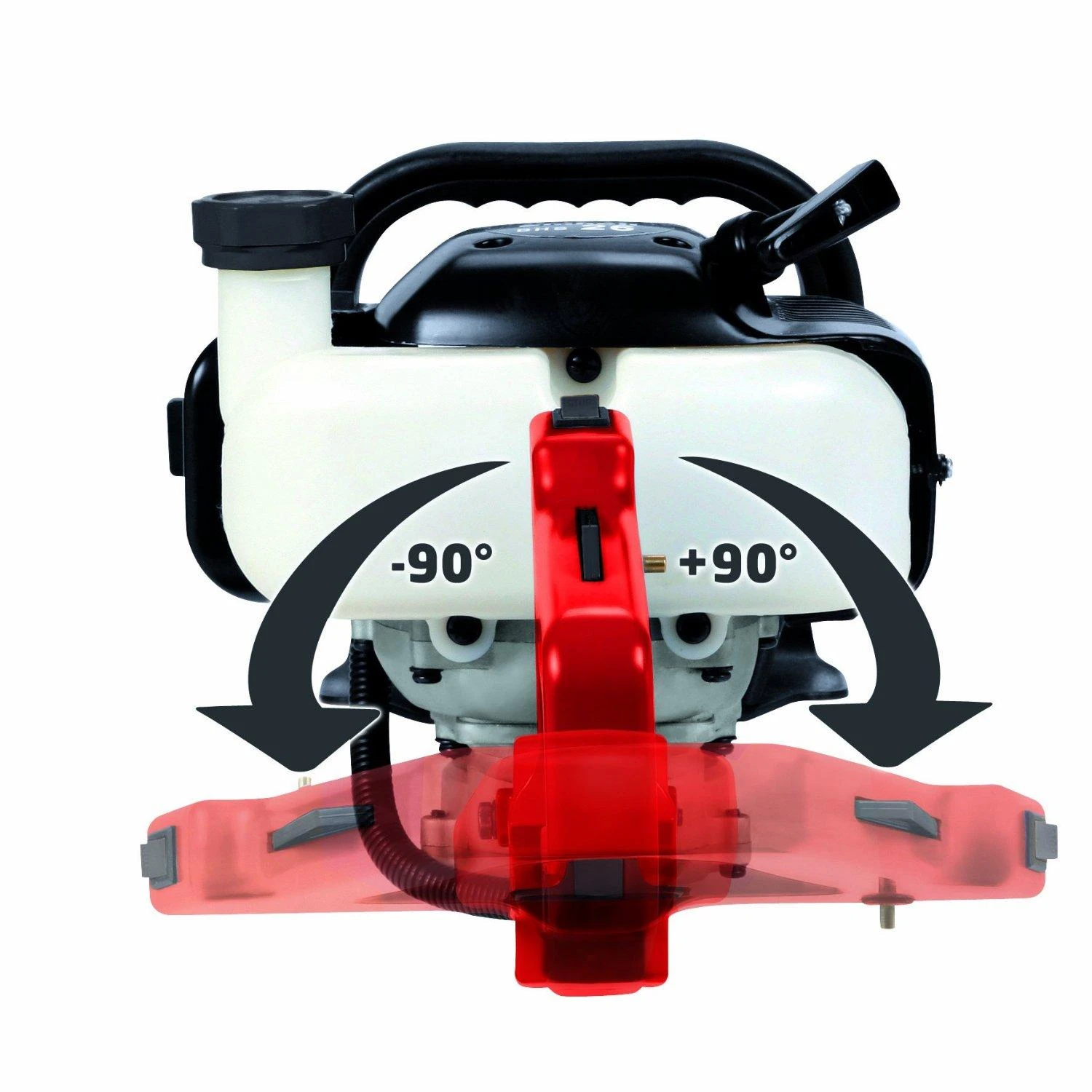 Gyvatvorių žirklės Einhell GE-PH 2555 A; 0,85 kW; 61 cm ilgio; benzininės