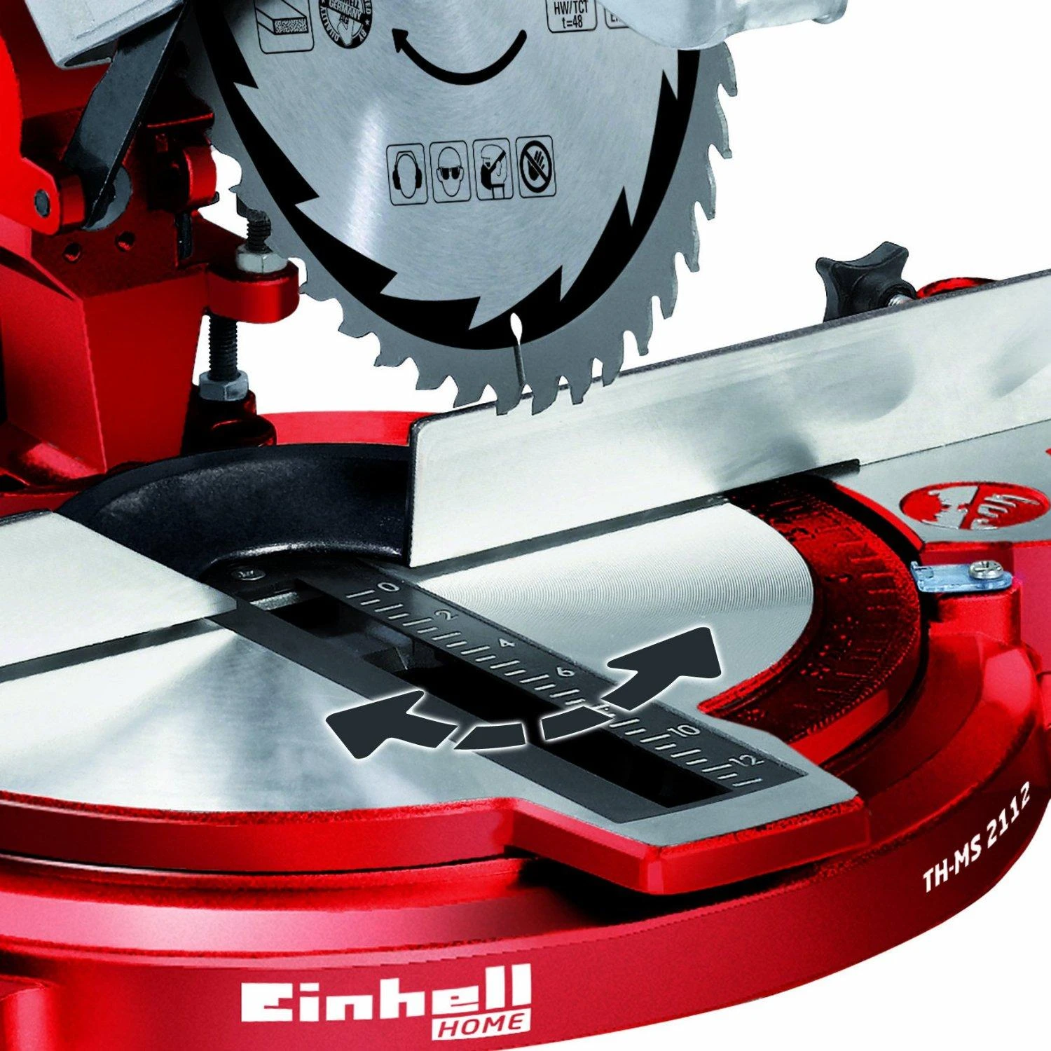 Universalus vartomas pjūklas Einhell TH-MS 2112 1600 W
