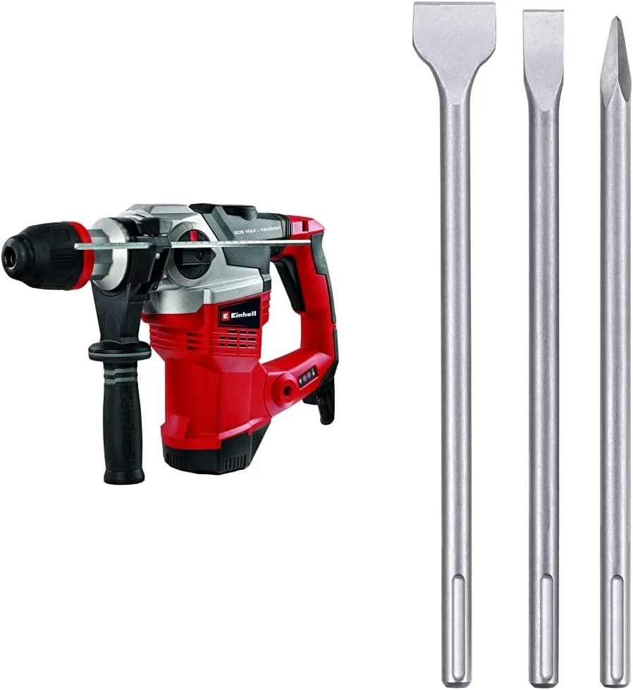 Perforatorius Einhell Einhell Rotary hammer TE-RH 38 3F (red/juodas, 1,050 watts, SDS-max)