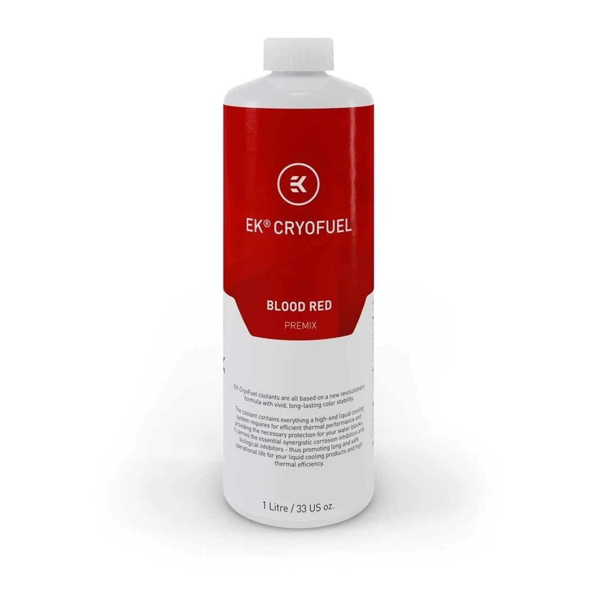Ek Water Blocks EK vandens blokai EK Vanduo blokai EK-CryoFuel Premix, kraujas Raudona 1000ml