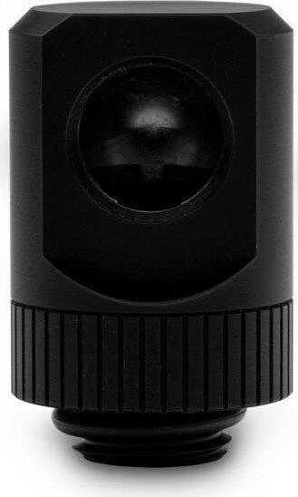 Ek Water Blocks Ek Vanduo Blocks EK Vanduo Blocks EK-Torque Adapteris 90 Degree G1/4 inch Male to G1/4 inch Female – Rotatable, Juodas