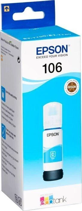 Epson Ecotank | 106 | Rašalo butelis | Žydra spalva