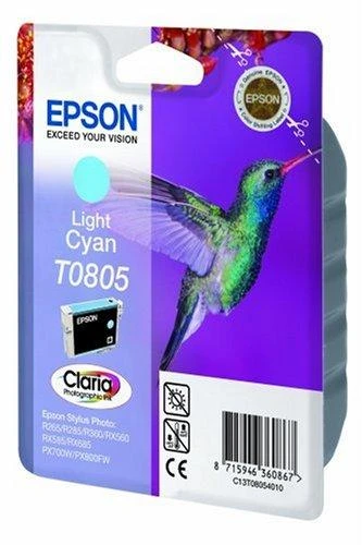 Epson (C13T08054011), šviesiai žydra kasetė
