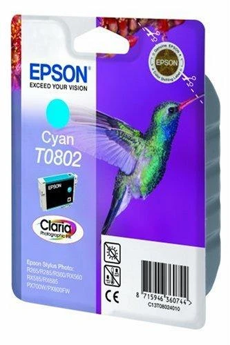 Epson T0802 (C13T08024011), žydra kasetė