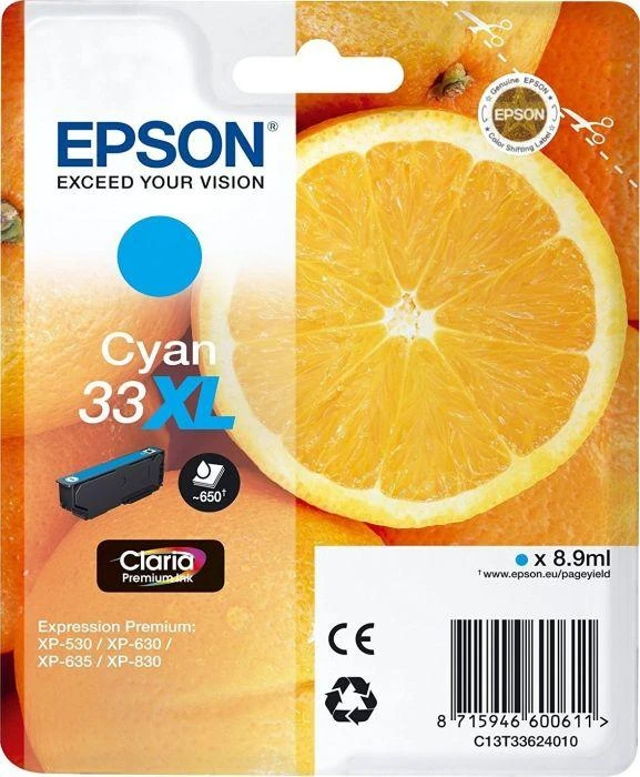 StarTech Epson 33XL rašalo kasetė, žalsvai mėlyna