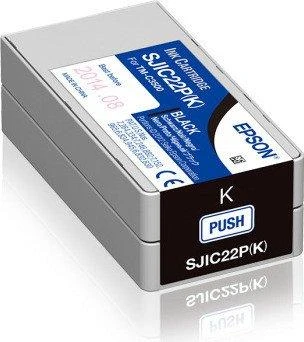 Epson SJIC22P(K) Originalus Juoda 1 vnt