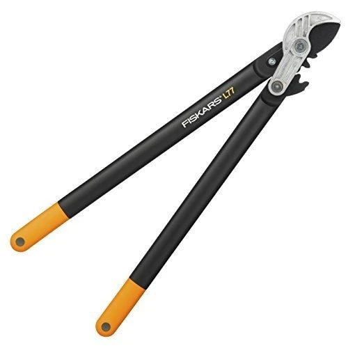 Fiskars Svertinės sodo žirklės atraminiais ašmenimis (L) 1000583