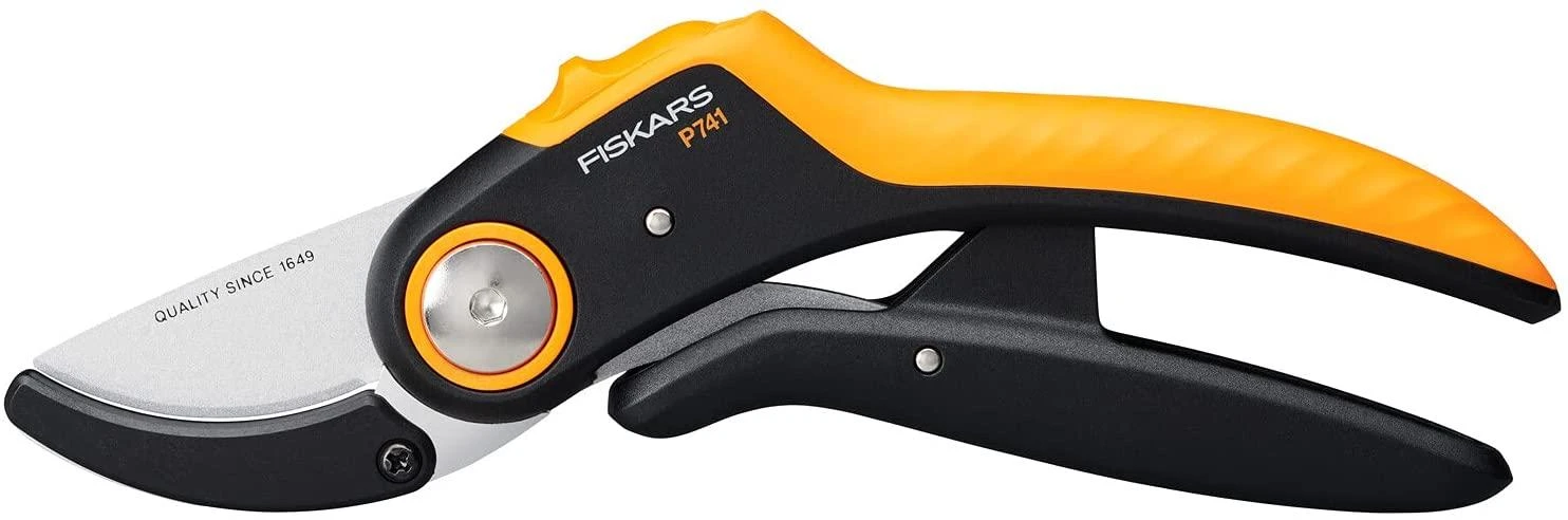Fiskars Plus PowerLever sekatorius atraminiais ašmenimis (P741)