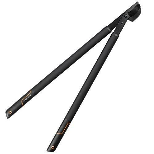 Fiskars SingleStep sodo žirklės prasilenkiančiais ašmenimis, kablio formos galva L38 (1001426)