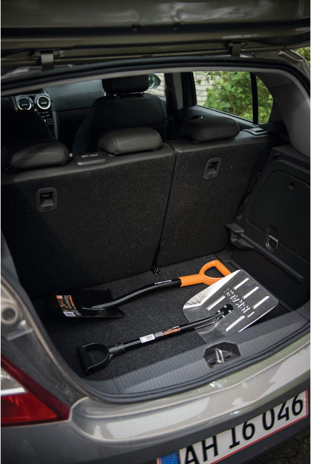 Fiskars sniego kastuvas automobiliui smailia briauna
