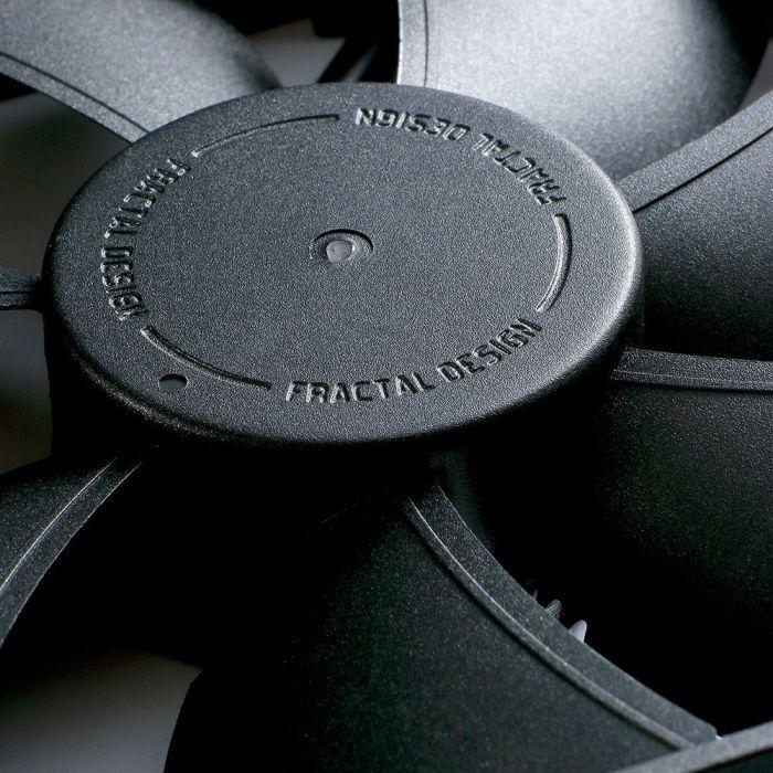 Fractal Design | Dynamic X2 GP-12 PWM Juodas | Baltas blades, juodas frame | Case fan